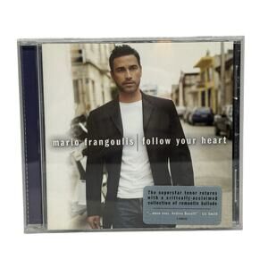 Mario Frangoulis - Follow Your Heart Music CD 2004 Sony Classical Tenor Rock Pop